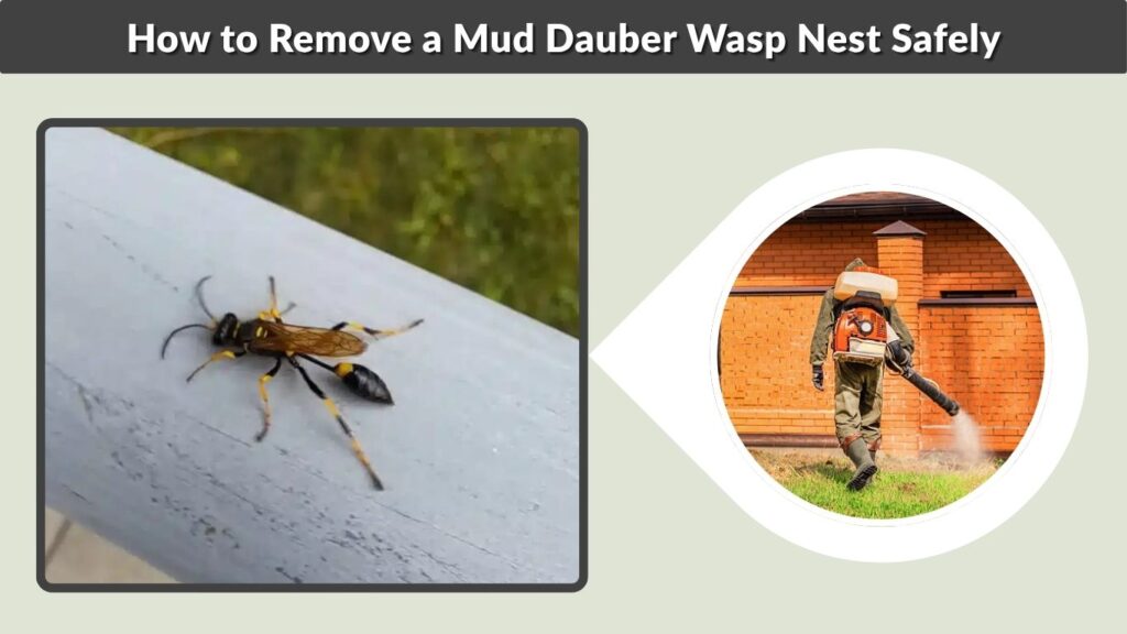 How to Remove a Mud Dauber Wasp Nest Safely