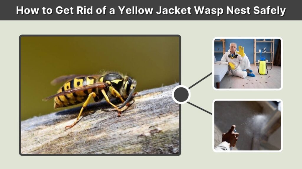 How to Get Rid of a Yellow Jacket Wasp Nest Safely