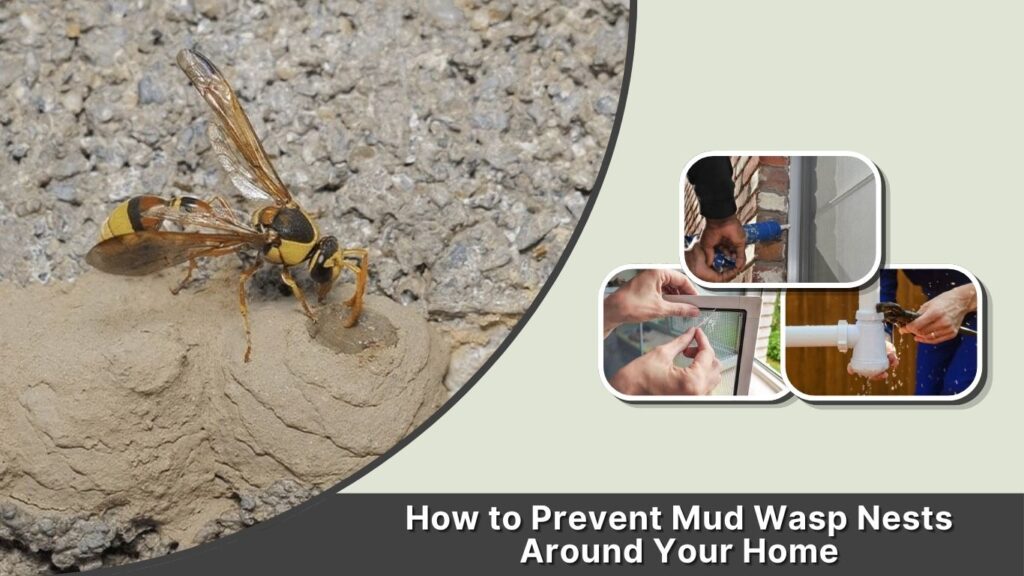How to Prevent Mud Wasp Nests Around Your Home