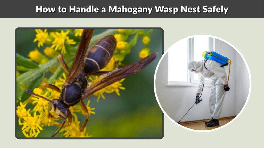 How to Handle a Mahogany Wasp Nest Safely
