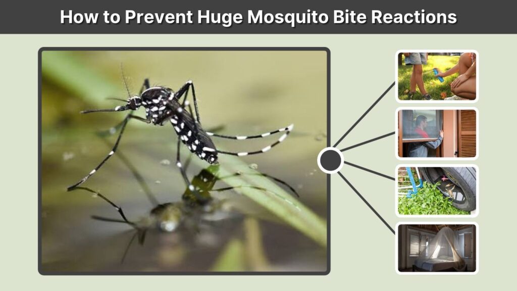 How to Prevent Huge Mosquito Bite Reactions